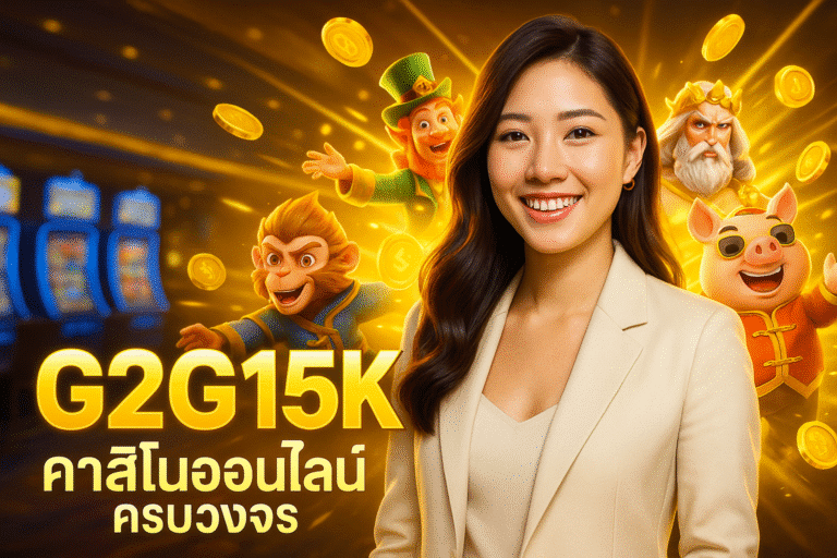 G2G15K คาสิโนออนไลน์ครบวงจร